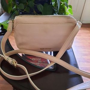 Vera Bradley Small Leather Crossbody Pink